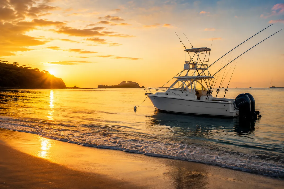 ¿Cuánto cuesta un charter de pesca en Tamarindo? (Guía de precios 2026)