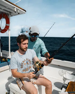 Deep sea fishing adventure