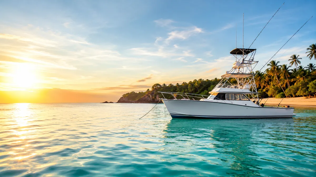 Charter de pesca con salida desde la playa de Tamarindo, Costa Rica